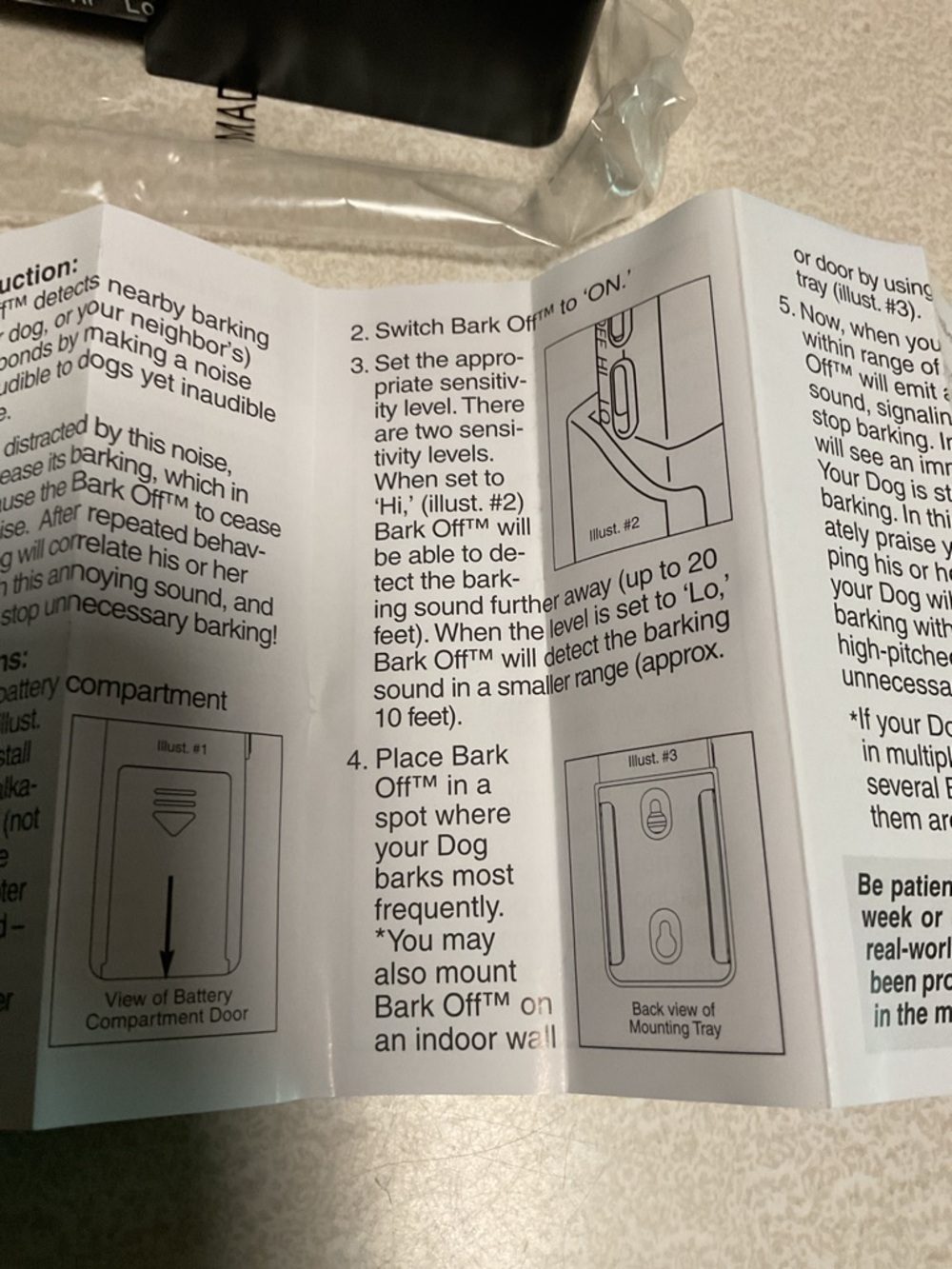 Bark off training aid - Picture 4 of 5